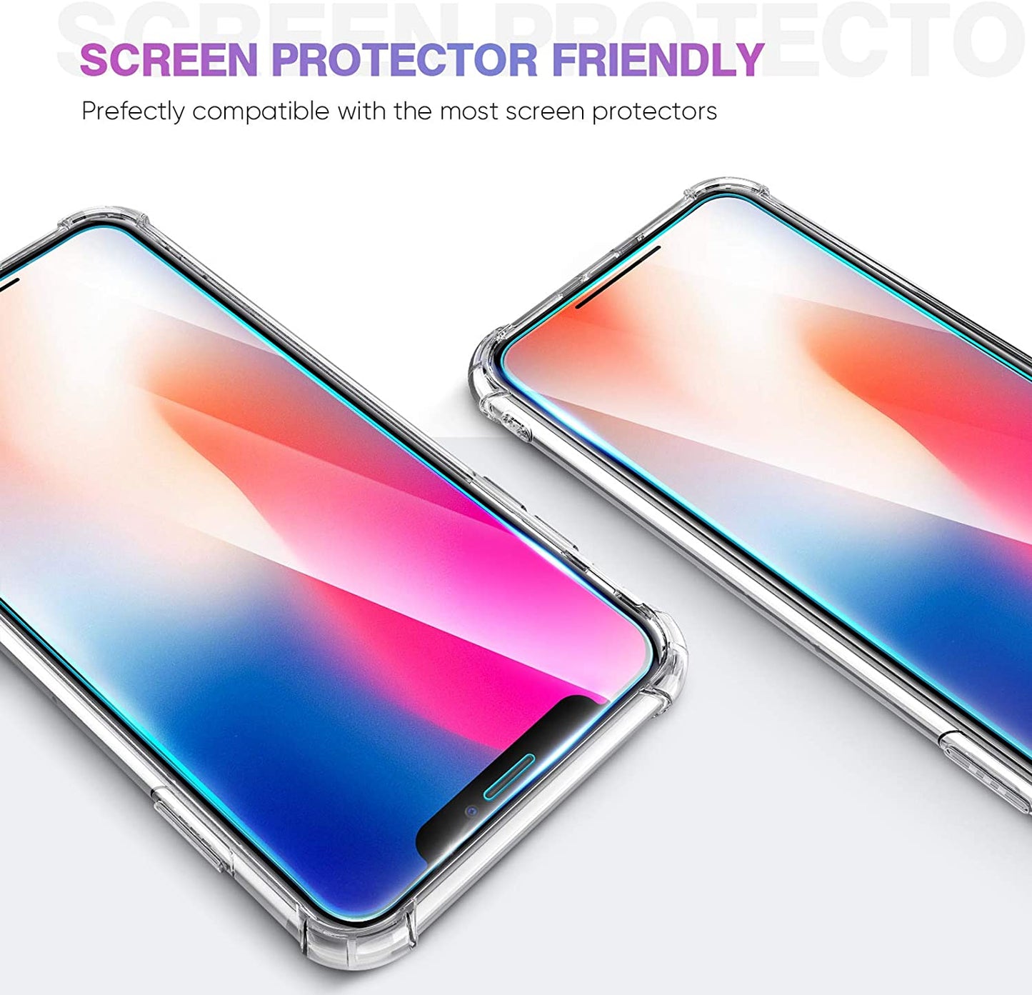 Bumper Clear Gel Case for iPhone XR