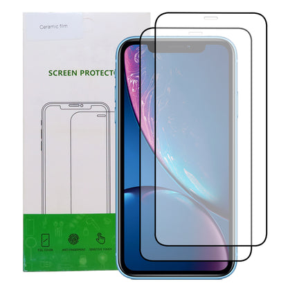 Ceramic Film Screen Protector for iPhone XR (2 pack)