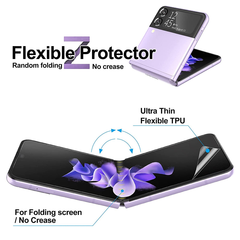 Nano Film Screen Protector for Samsung Galaxy Z Flip 3 Front + Back