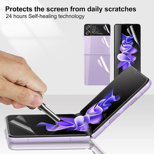 Nano Film Screen Protector for Samsung Galaxy Z Flip 3 Front + Back