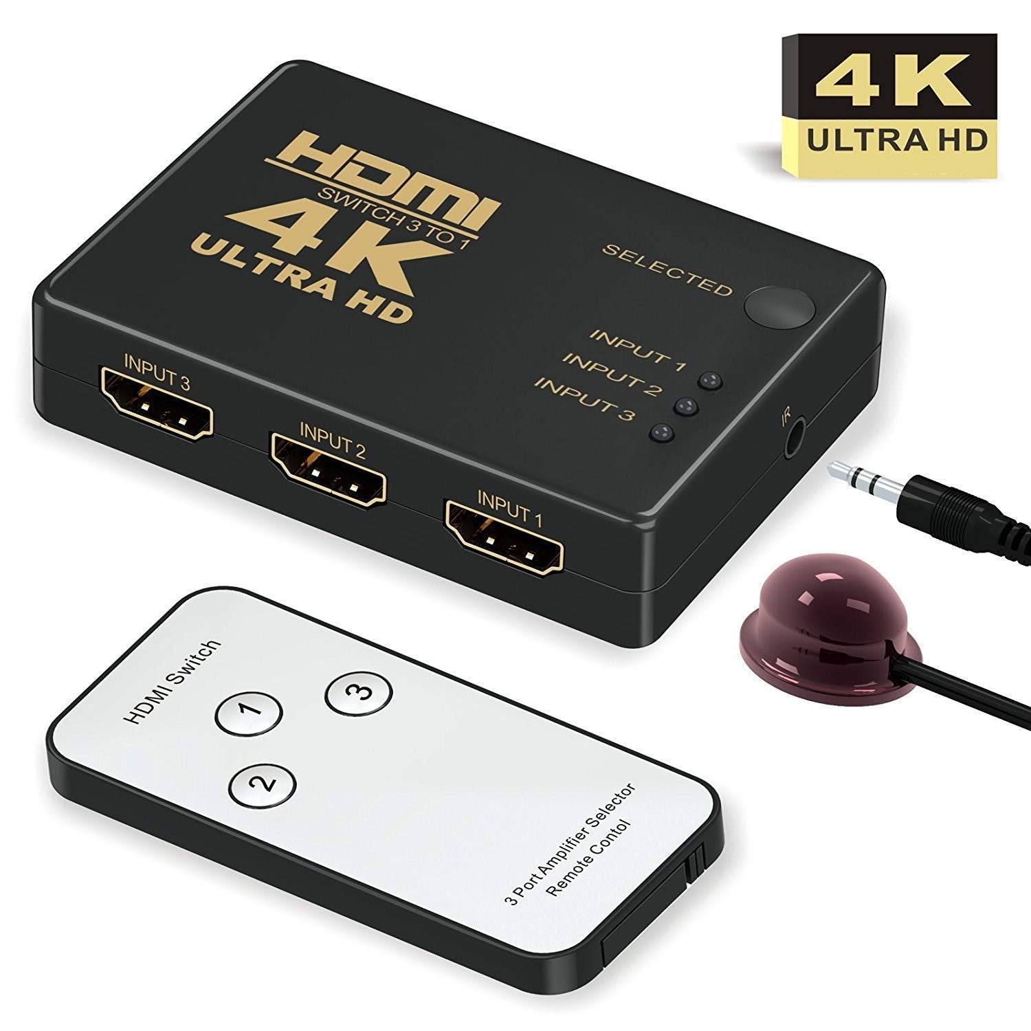 hdmi switch splitter - 3 in 1