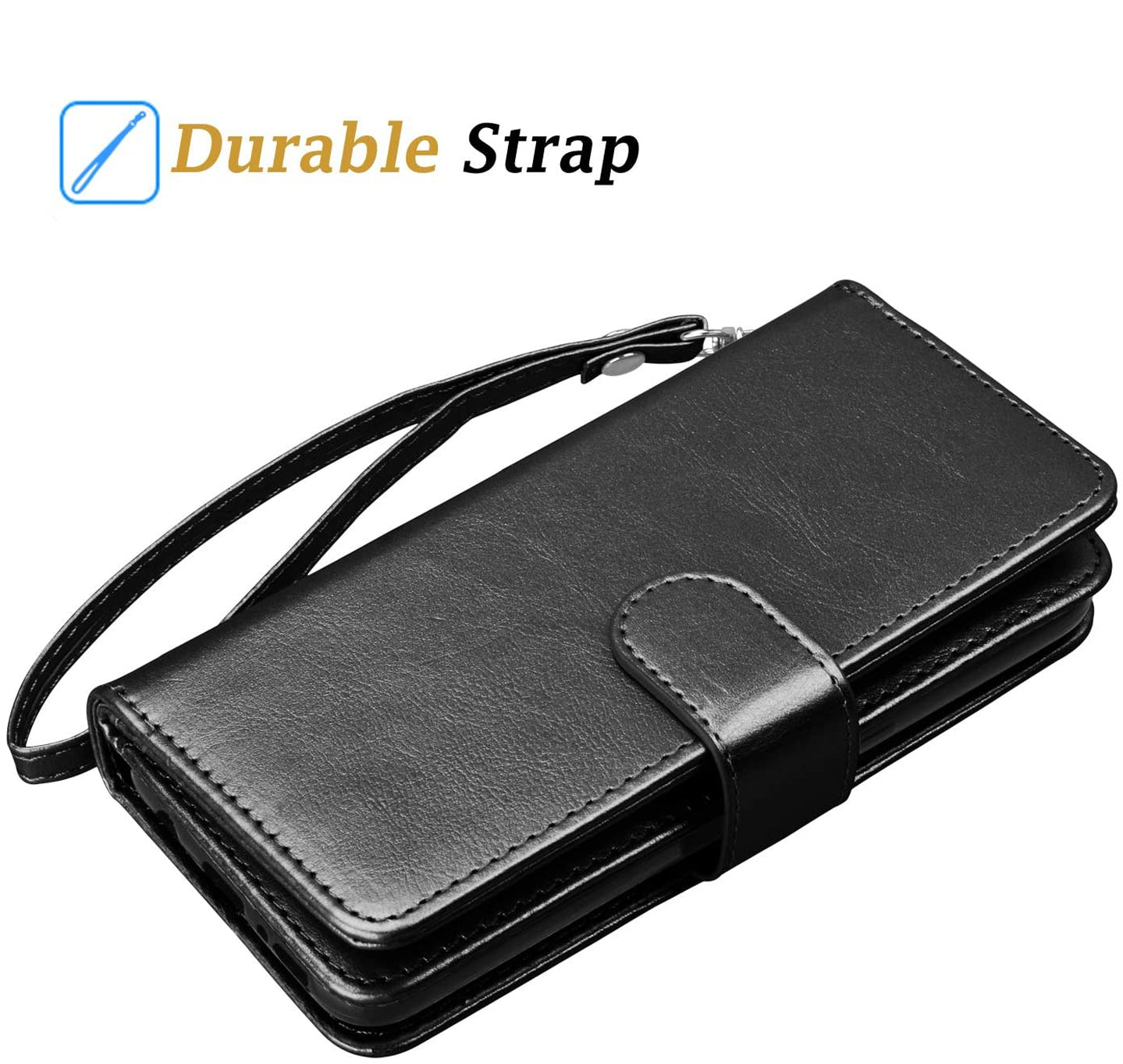 Big Detachable Wallet case for Samsung S20 Plus