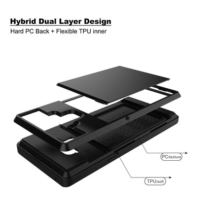 Tough Card Slider Case for Samsung Galaxy Note 9