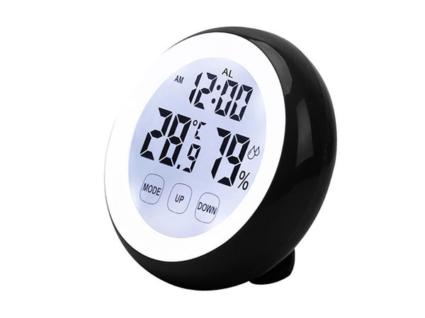 Digital LCD Display Indoor Thermometer Weather Station
