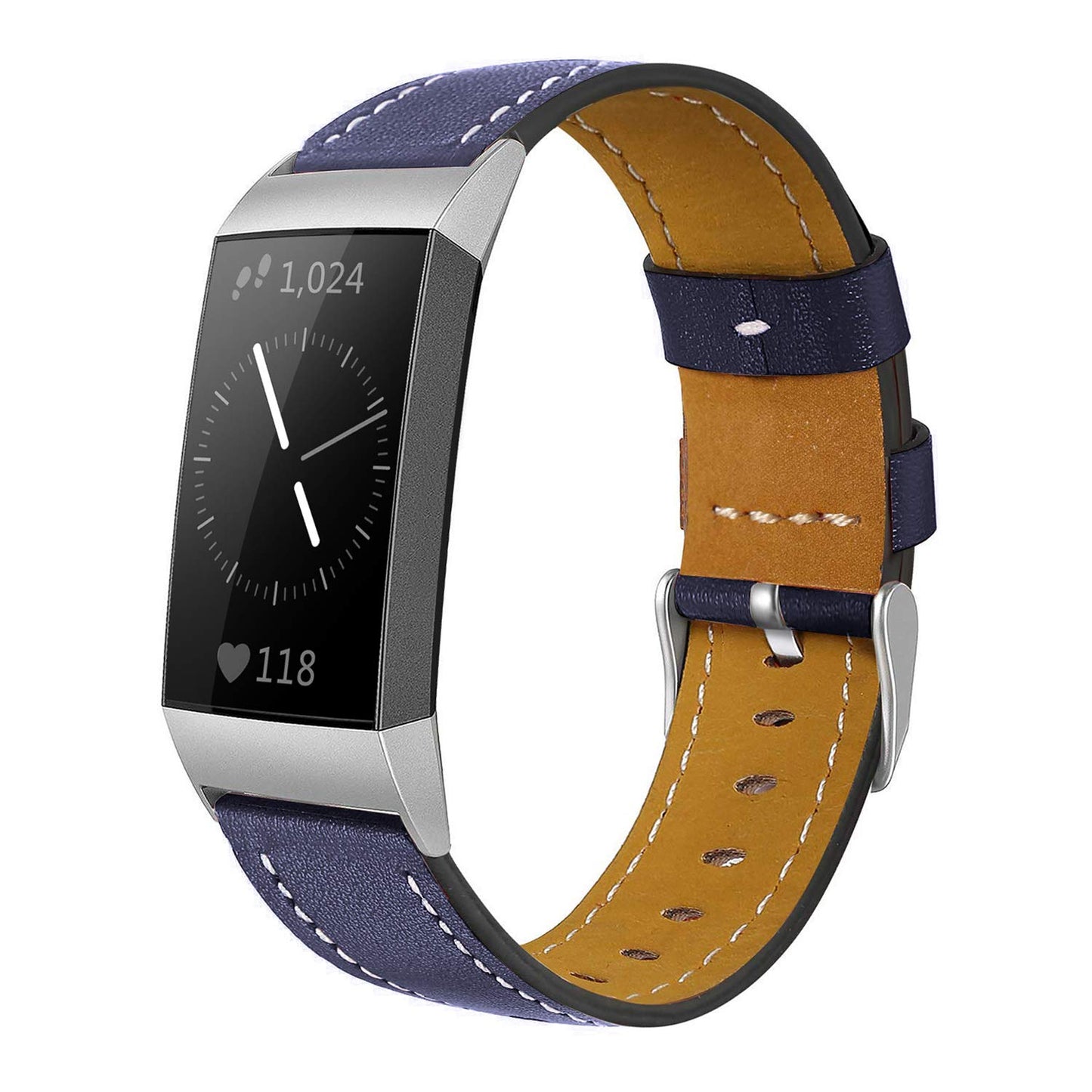 Leather Band for Fitbit Charge 3 / 4