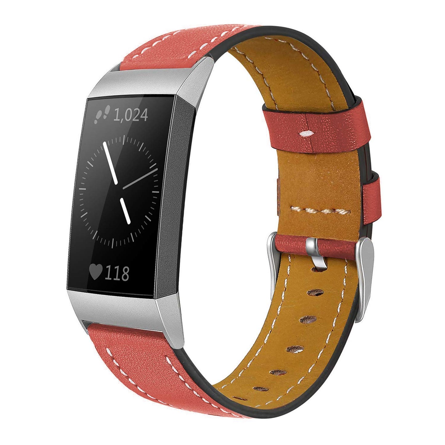 Leather Band for Fitbit Charge 3 / 4