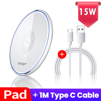 Essager Fast Wireless Charger - 15W