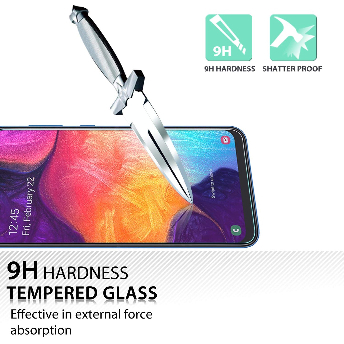 Glass Screen Protector for Samsung Galaxy A70