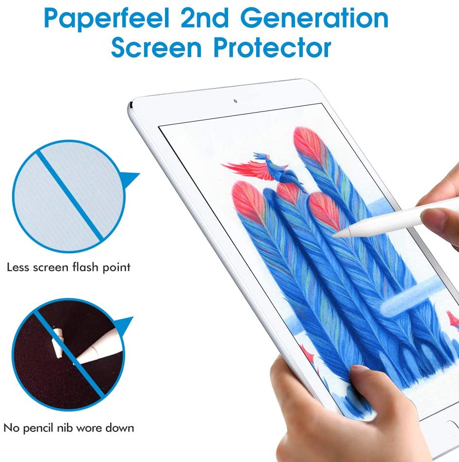 Paper Film Screen Protector for iPad 10.2" 2019 - 2021