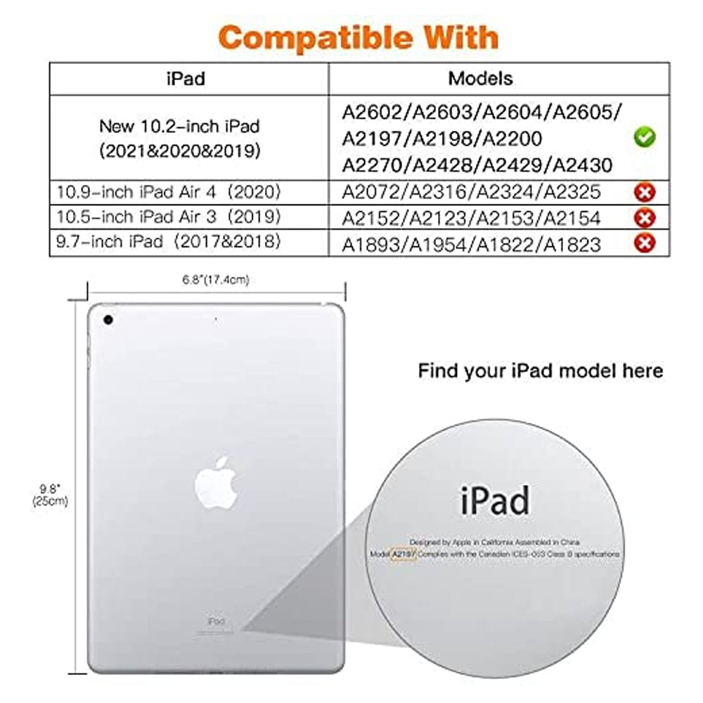 Waterproof Case for iPad 10.2"