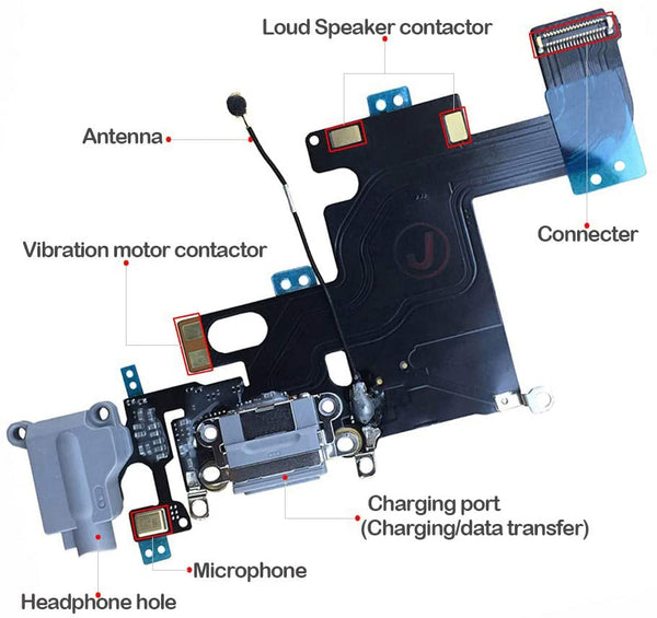 iPhone 6 Charging Port Flex Cable