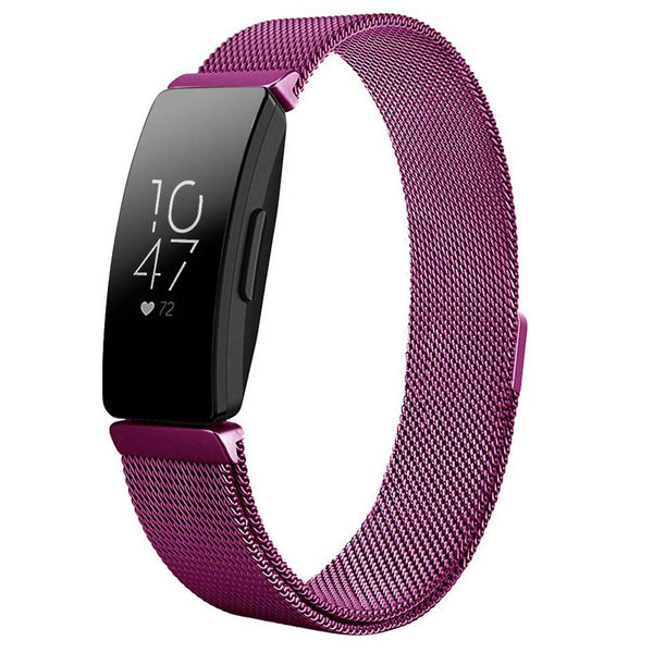 Milanese Strap for Fitbit Inspire - Purple