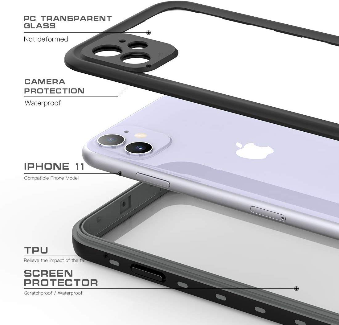 Redpepper Waterproof case for iPhone 11