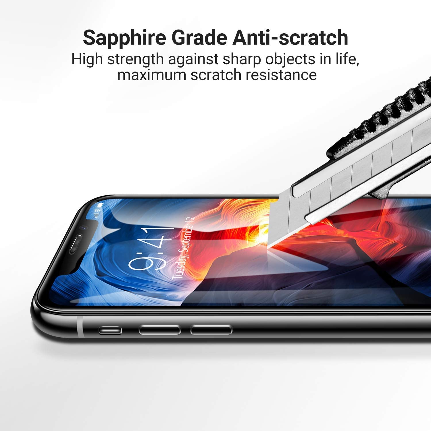 iPhone X/XS Curved Glass Screen Protector