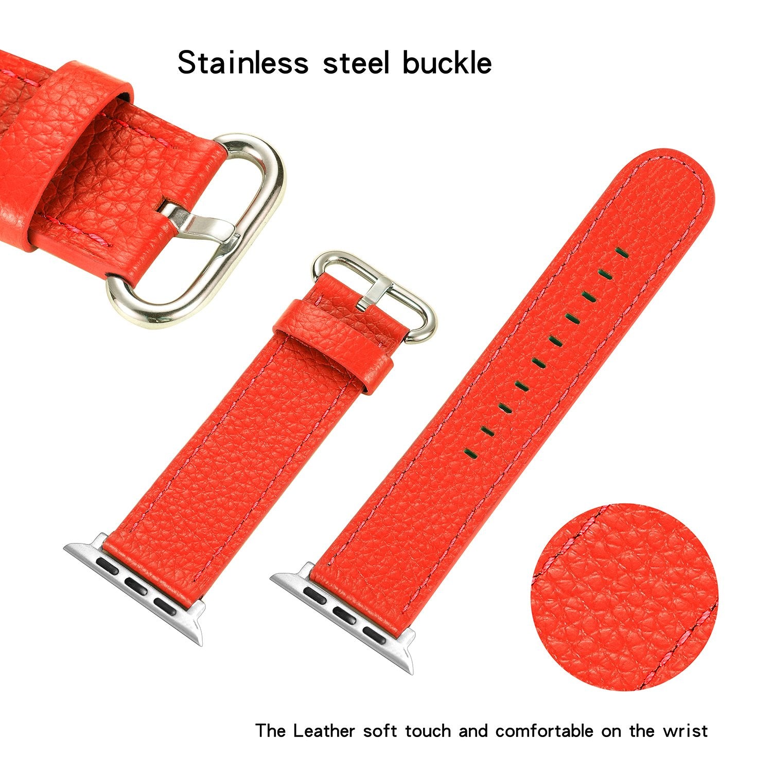 Leather Strap for Apple Watch