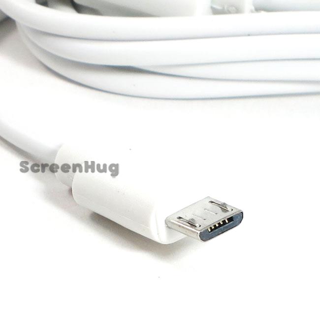 Micro USB Cable - White