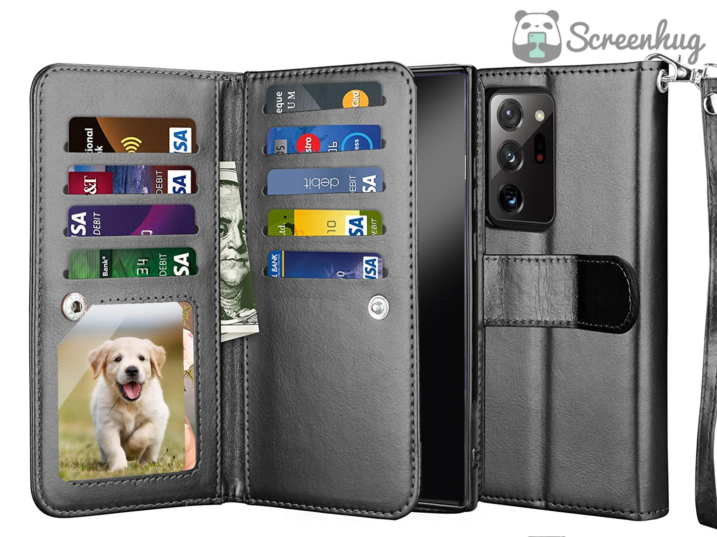 Big Detachable Wallet Case for Samsung Galaxy Note 20