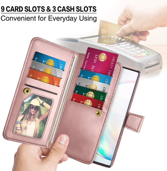 Big Wallet Detachable case for Samsung Galaxy Note 10