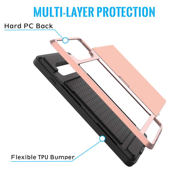 Card Slider case for Samsung Galaxy S10 Plus